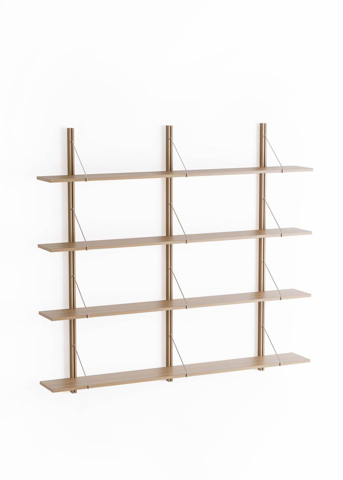 Estanteria RODD DUO 180 - Estanterías de Madera maciza de roble (3)