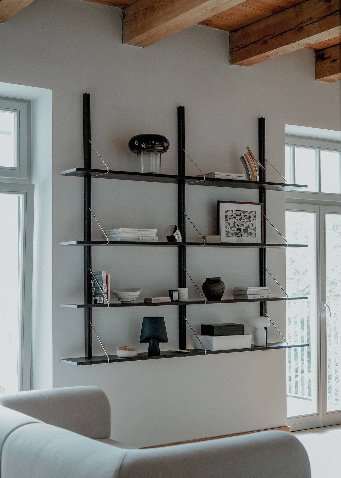 Estanteria RODD DUO 180 - Estanterías de Madera maciza de roble