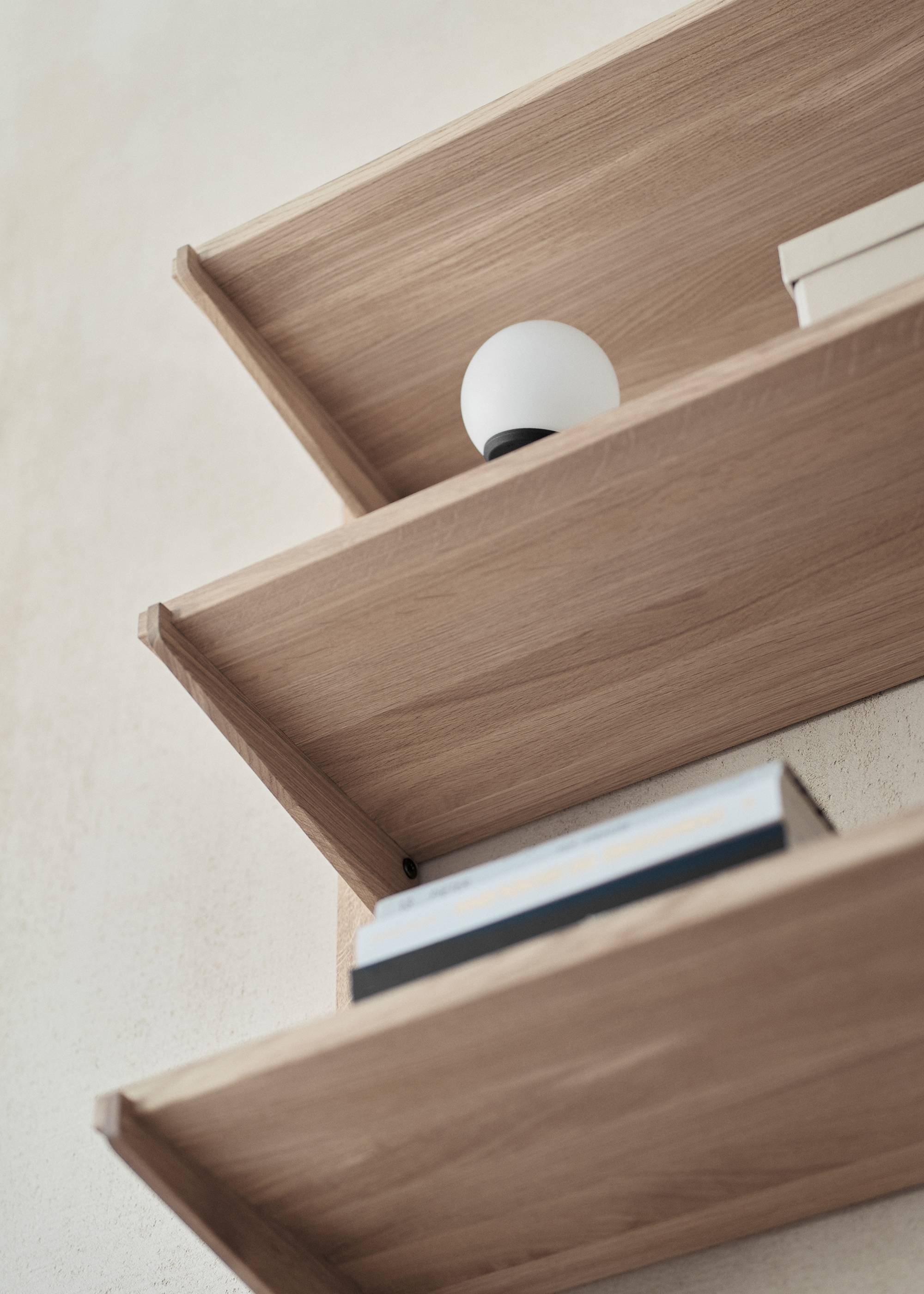 Sistema NOKI(軒) 2 SHELVING - Estanterías de Madera maciza de roble (9)