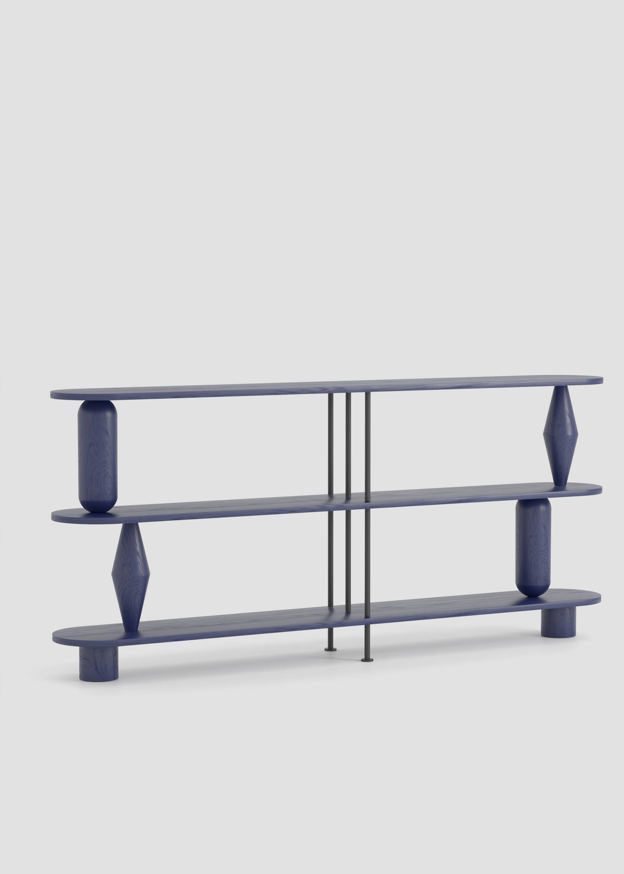 Estanteria VAZOO DUO 3 - Estanterías de Madera maciza de roble (5)