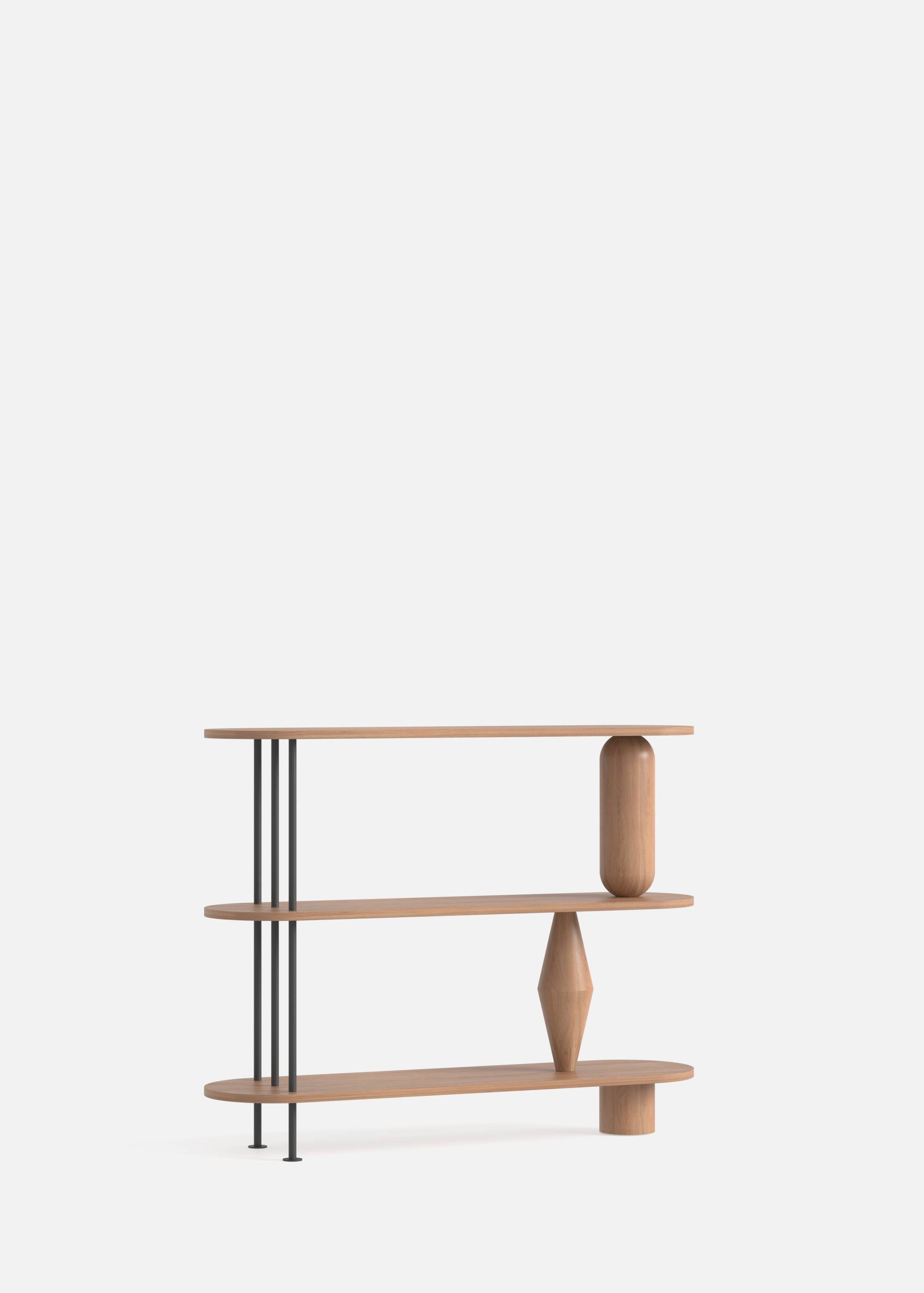 Estanteria VAZOO 3 - Estanterías de Madera maciza de roble (8)