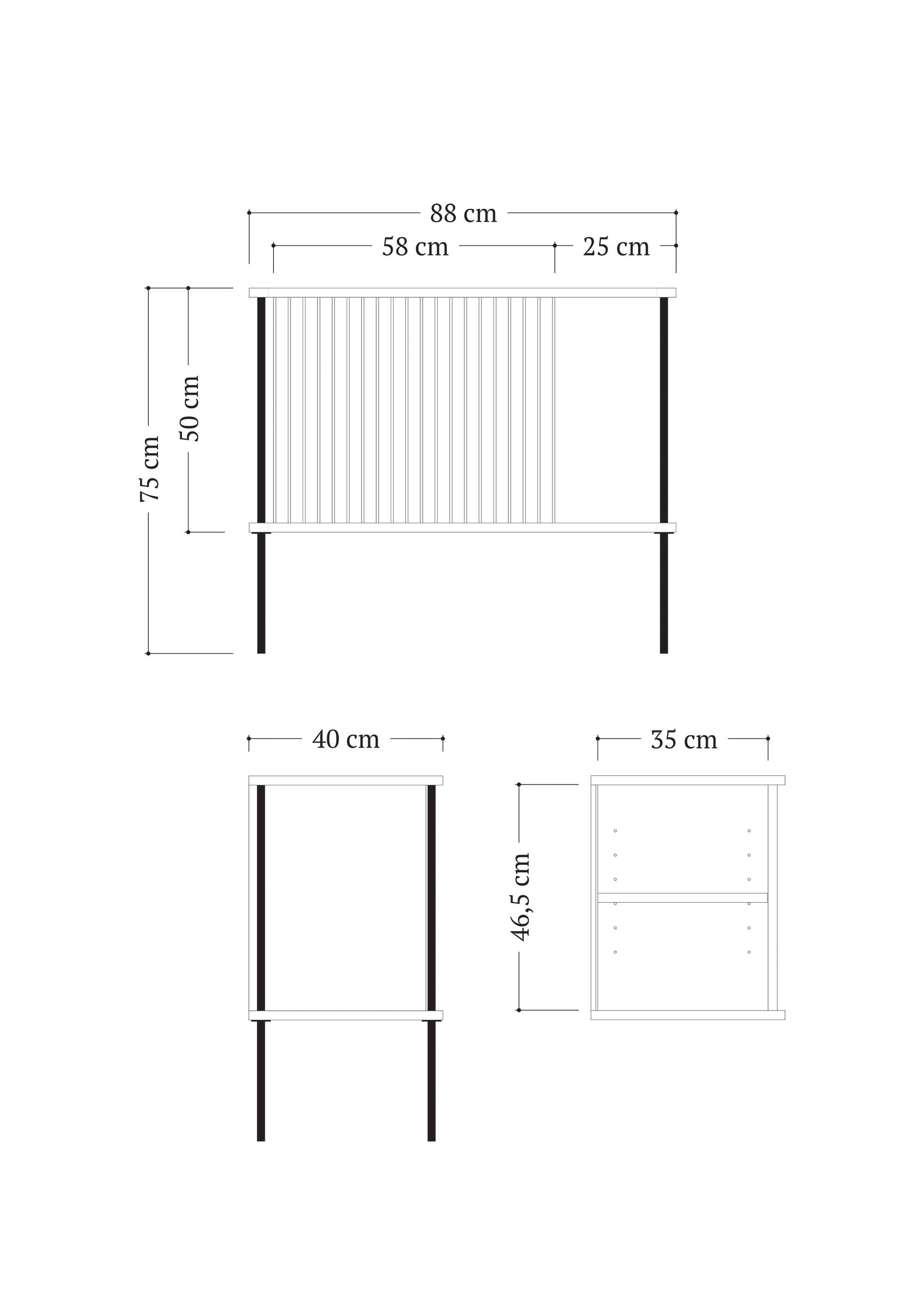 Armario MAYA - Cómodas y cajoneras de Madera maciza de roble (9)