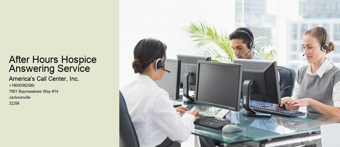 After Hours Hospice Answering Service