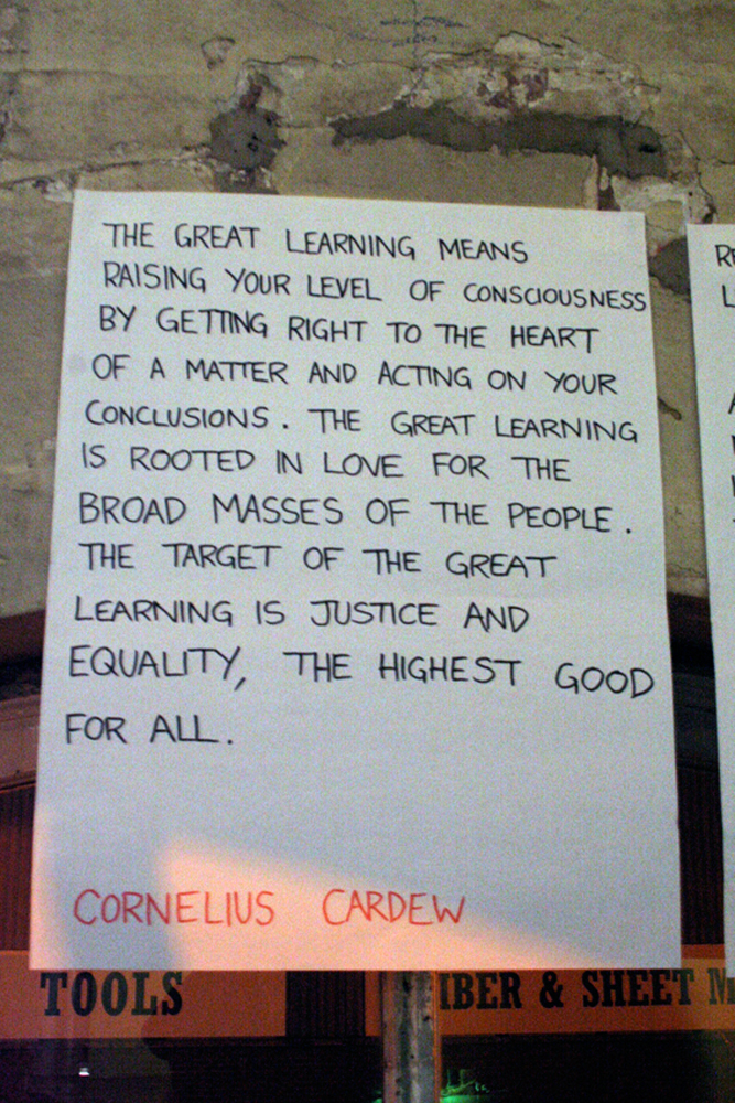 The great learning means raising the level of your consciousness... quote