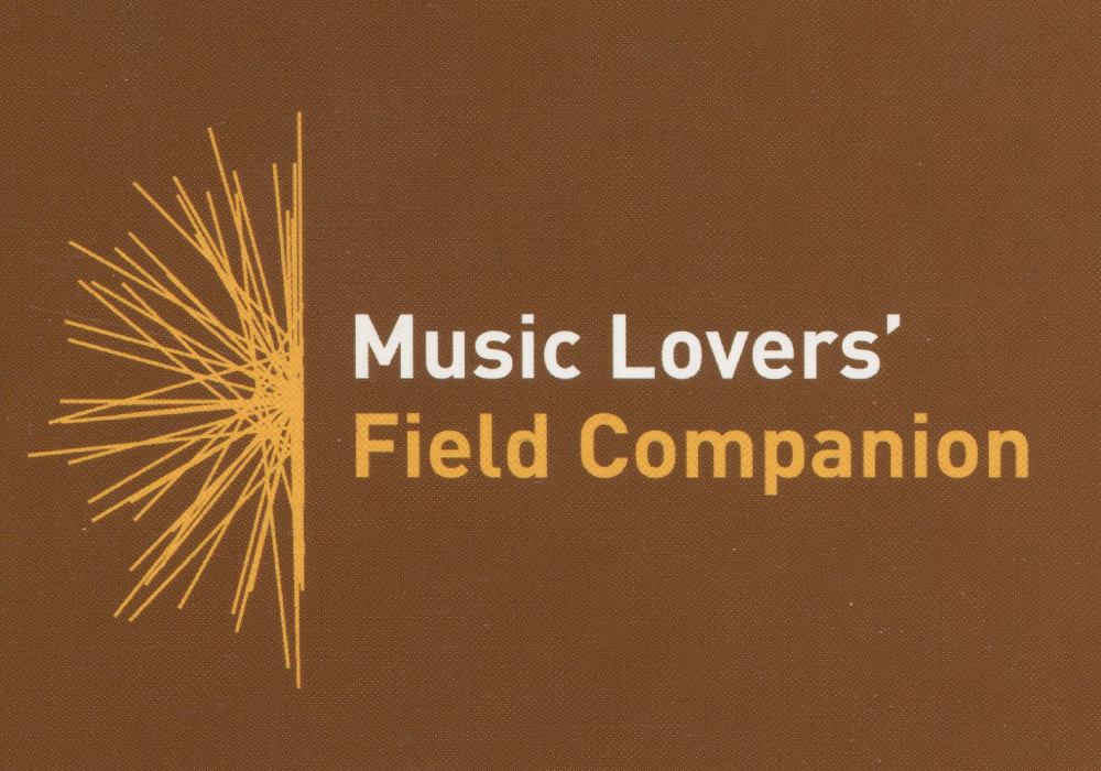 Music Lover's Field Companion 05 publicity flyer