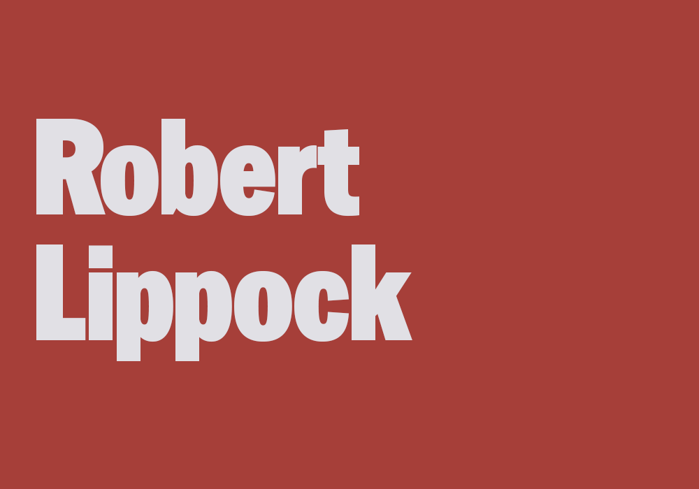 Image with the words: Robert Lippock 