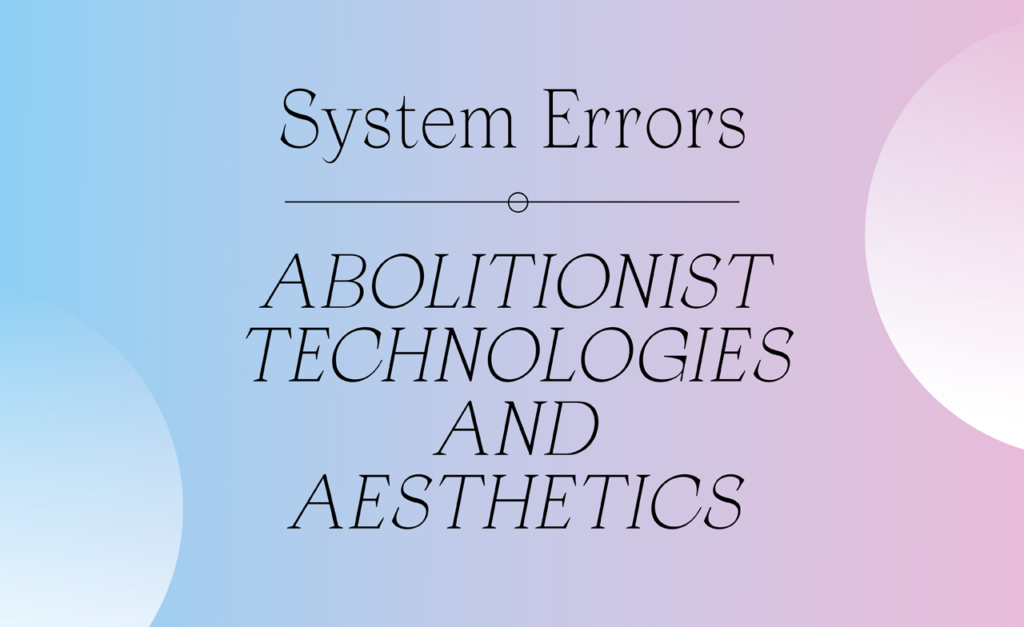A blue and mauve background with black text that reads System Errors
