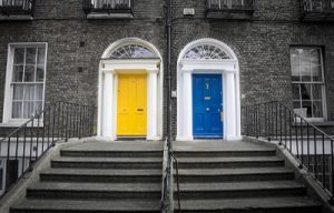 colourful front doors
