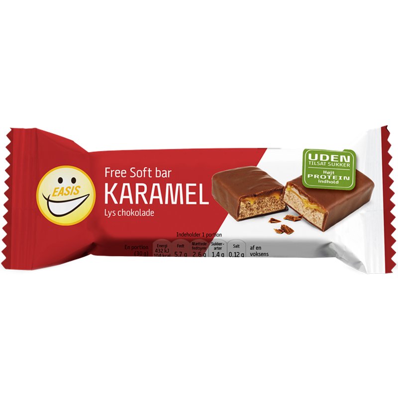 Proteinbar "Soft Caramel" 30g - 42% rabatt