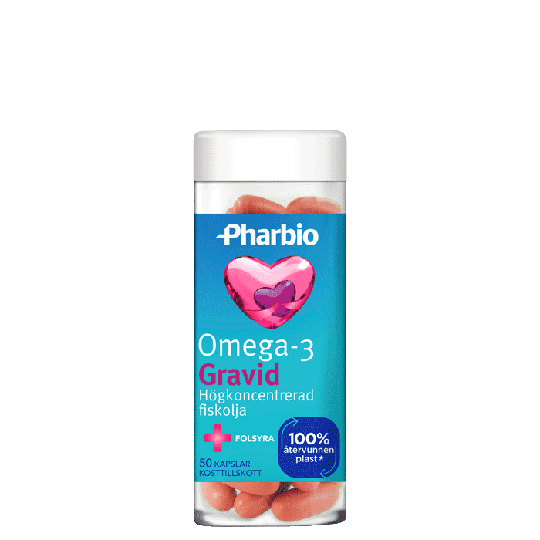 Omega-3 Gravid, 50 kapslar