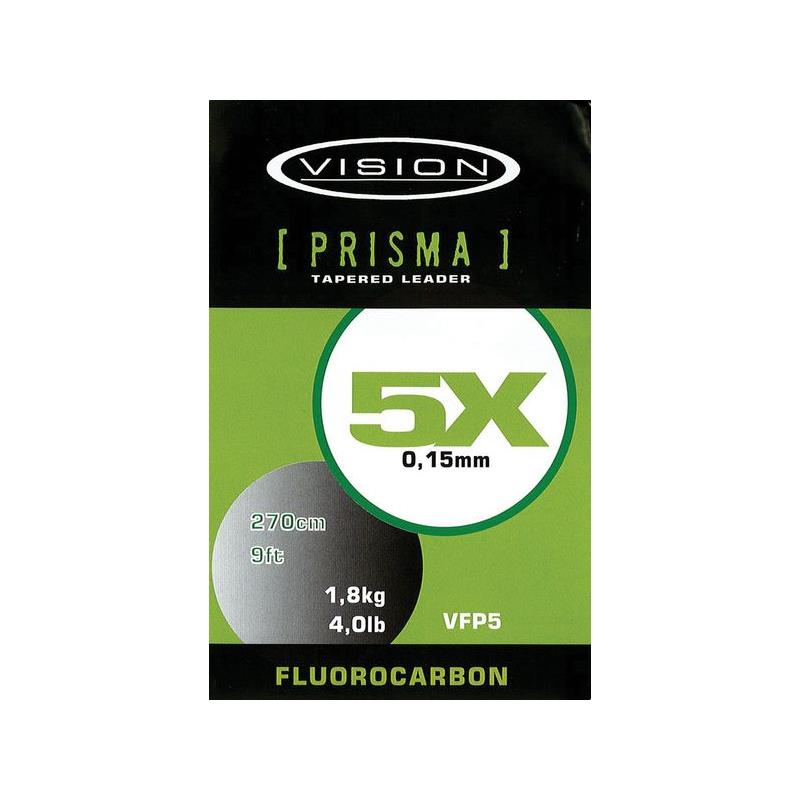 Vision Prisma Fluorocarbon 9' 0,15mm. 5X