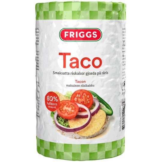 Taco-riisikakut 125g - 34% alennus