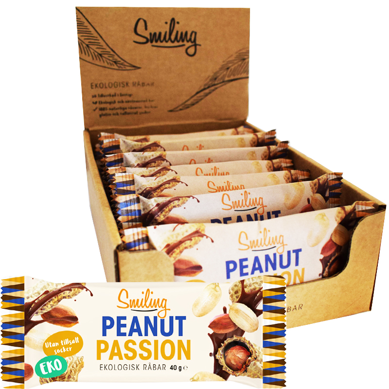Eko Råbar Peanut Passion 12-pack - 25% rabatt