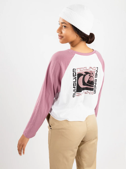 Quiksilver Womens - 3/4 Sleeve Raglan T-Shirt for Women
