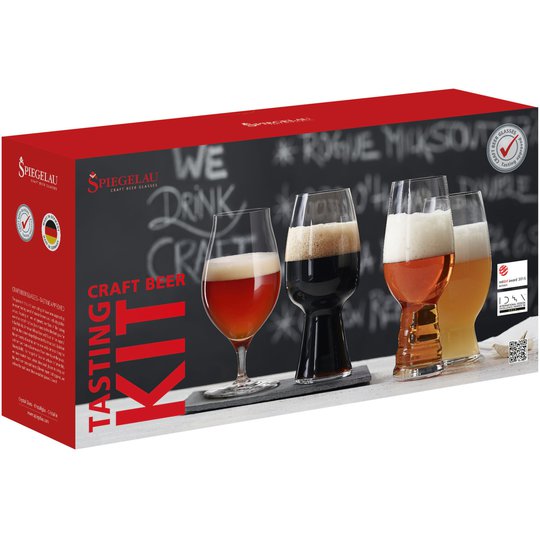 Spiegelau Beer Craft Tasting Kit 4 Pack