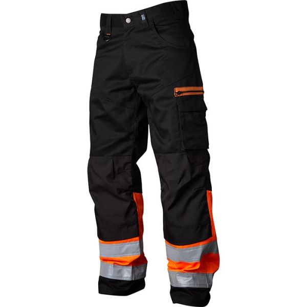 Vidar Workwear V500552C046 Vyötäröhousut oranssi/musta C46
