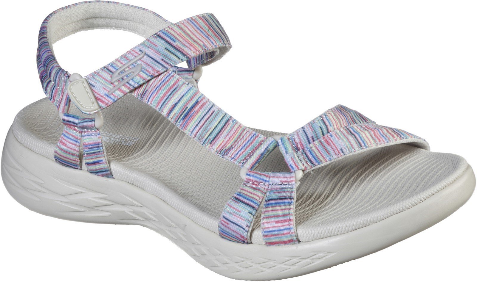 Skechers Women's On The Go Sandal Various Colours 30353 - Natural/Multicoloured 3