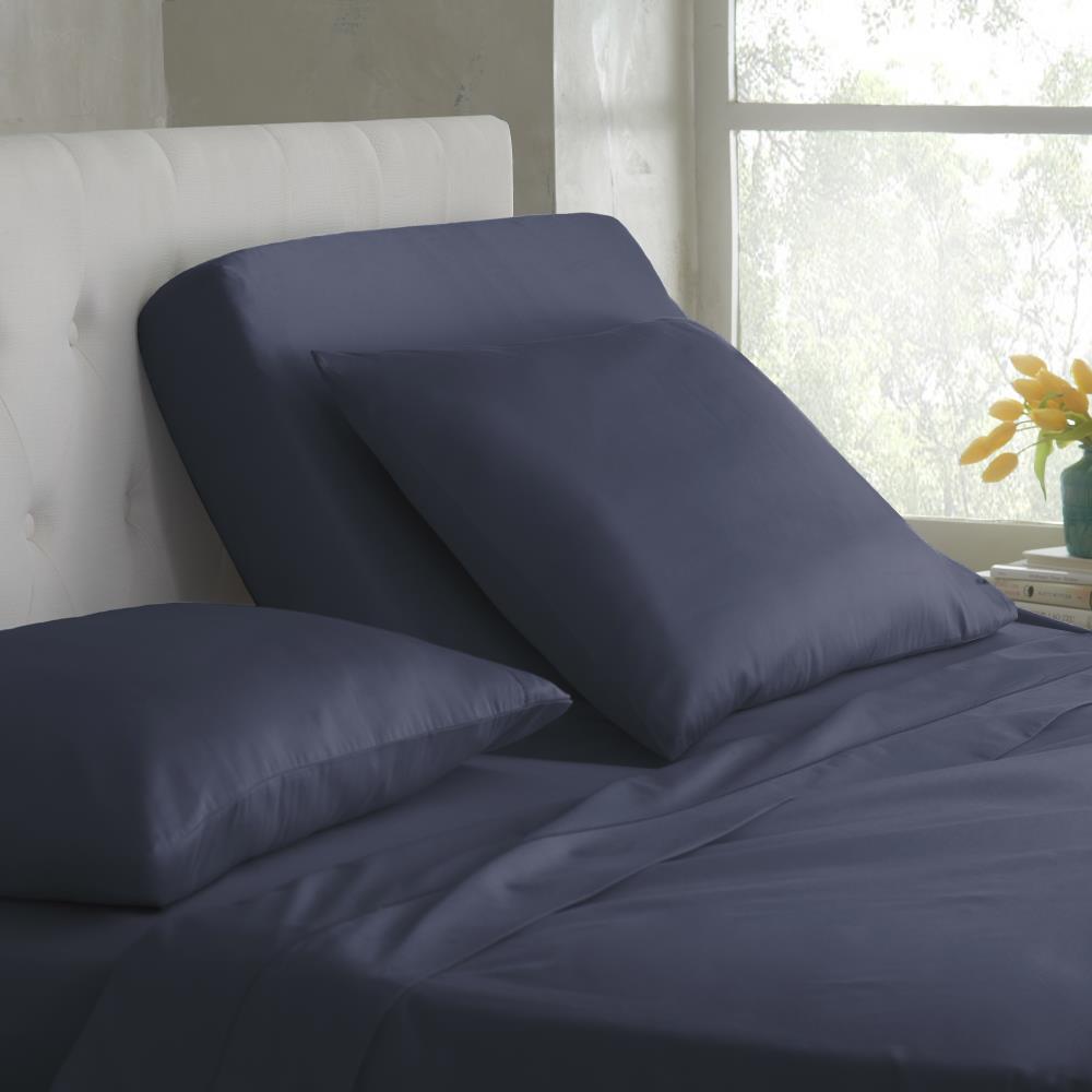 WestPoint Home Martex Split King Sheet King Cotton Blend Bed Sheet in Blue | 028828347190