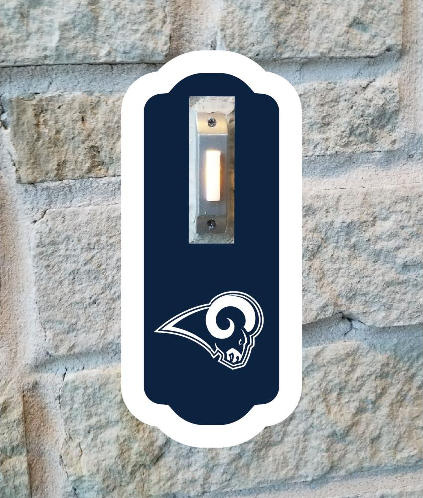 Applied Icon Los Angeles Rams Doorbell Graphic | NFDB1701