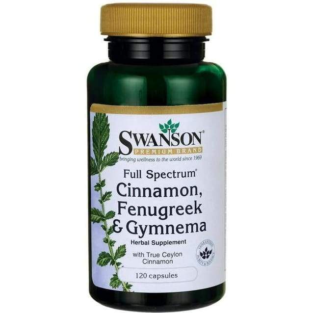 Full Spectrum Cinnamon, Fenugreek & Gymnema - 120 caps