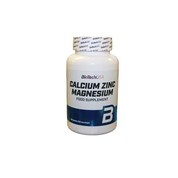Calcium Zinc Magnesium - 100 tablets (EAN 5999076237890)