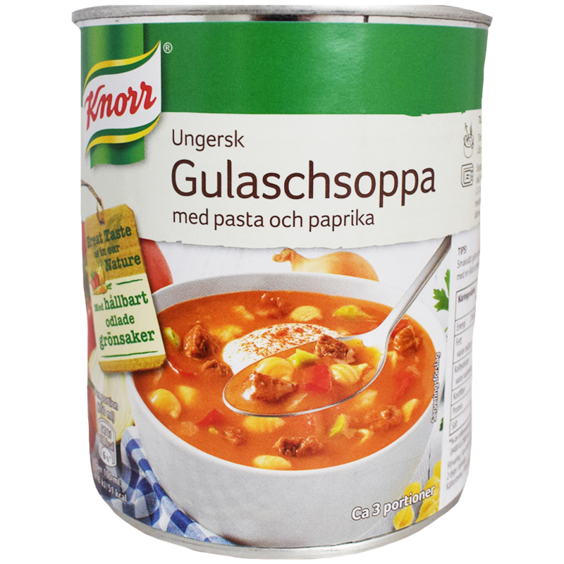 Gulaschsoppa Pasta & Paprika 832g - 28% rabatt