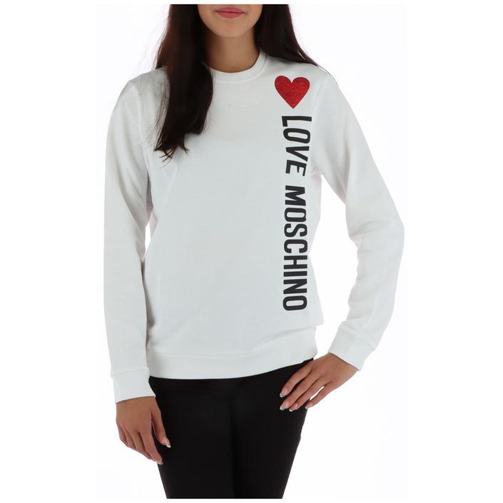 Love Moschino Women's Sweatshirt White 320519 - white 38