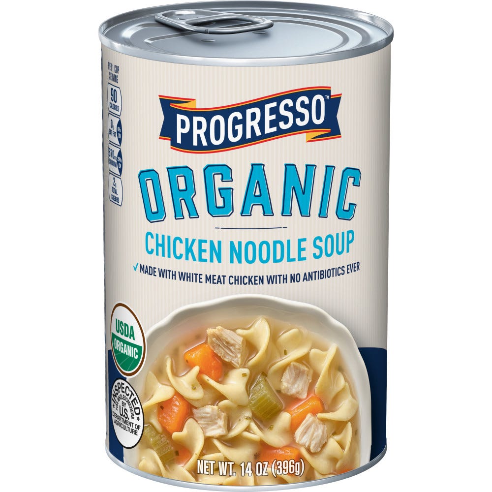 Progresso Organic Chicken Noodle Soup - 14 oz