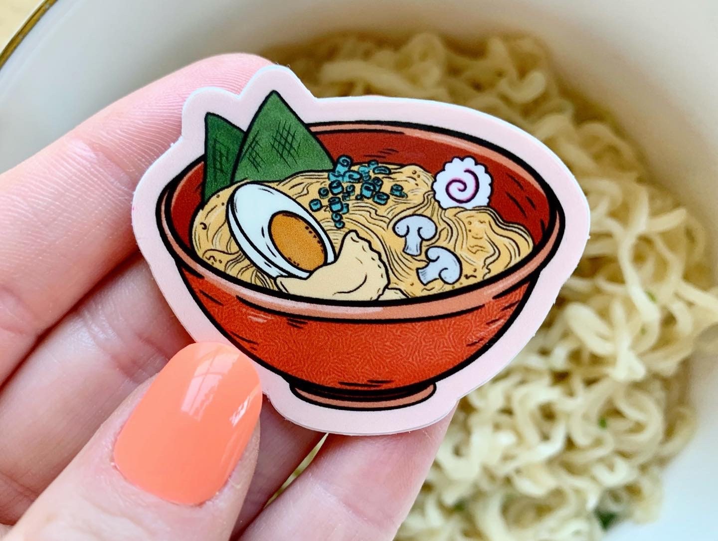 Ramen Bowl Miniature Sticker