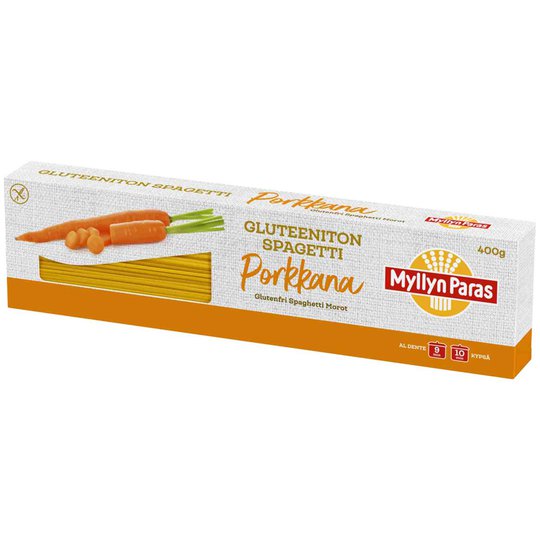 Gluteeniton Spagetti Porkkana - 20% alennus