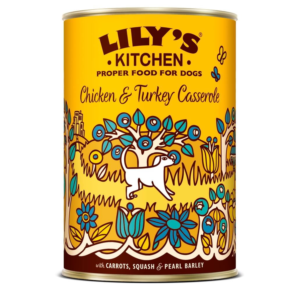 Lily's Kitchen Chicken & Turkey Casserole - Saver Pack: 24 x 400g