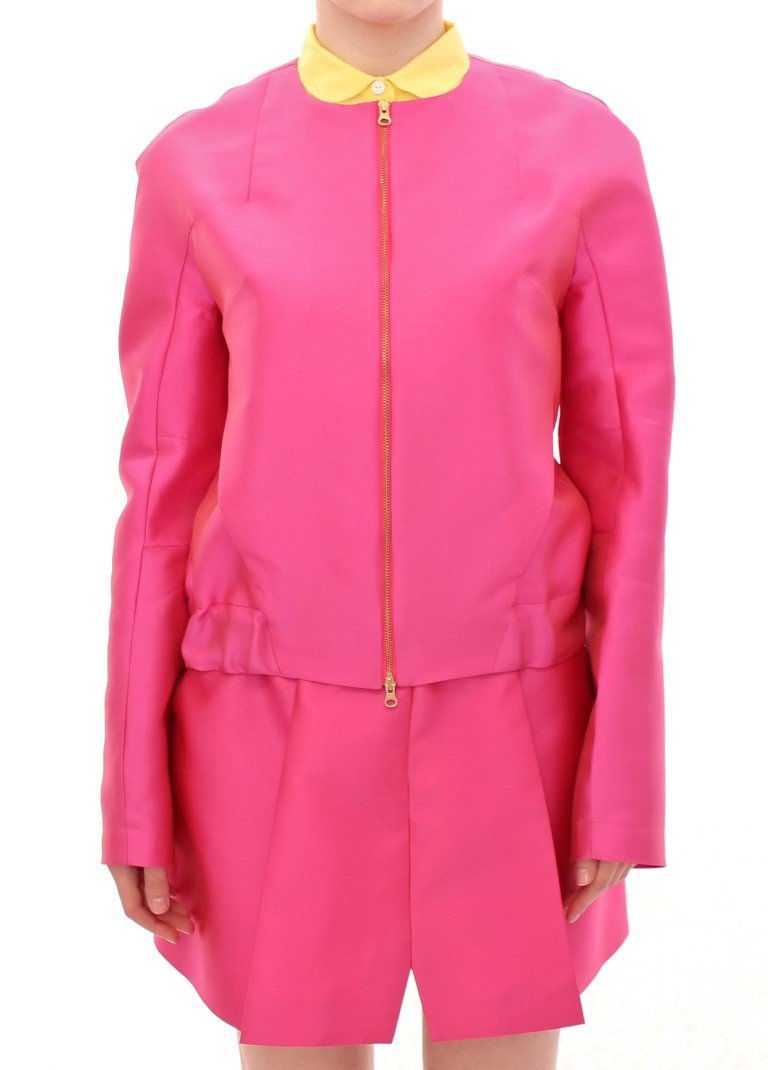 CO|TE Women's Silk Blend Jacket Pink GSS10180 - IT40|S