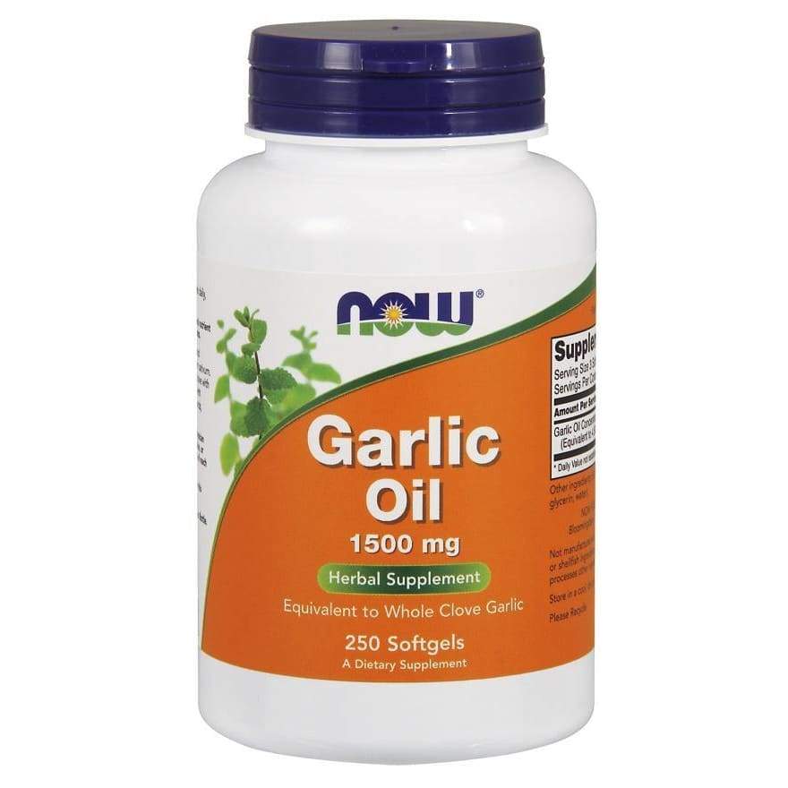Garlic Oil, 1500mg - 250 softgels
