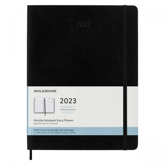 Osta Moleskine 12M Monthly Kalenteri Hardcover XL Black netistä