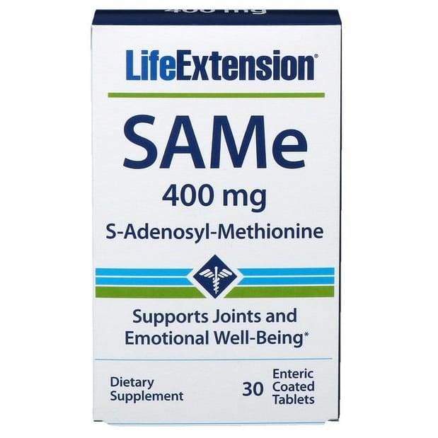 SAMe S-Adenosyl-Methionine, 400mg - 30 enteric coated tabs