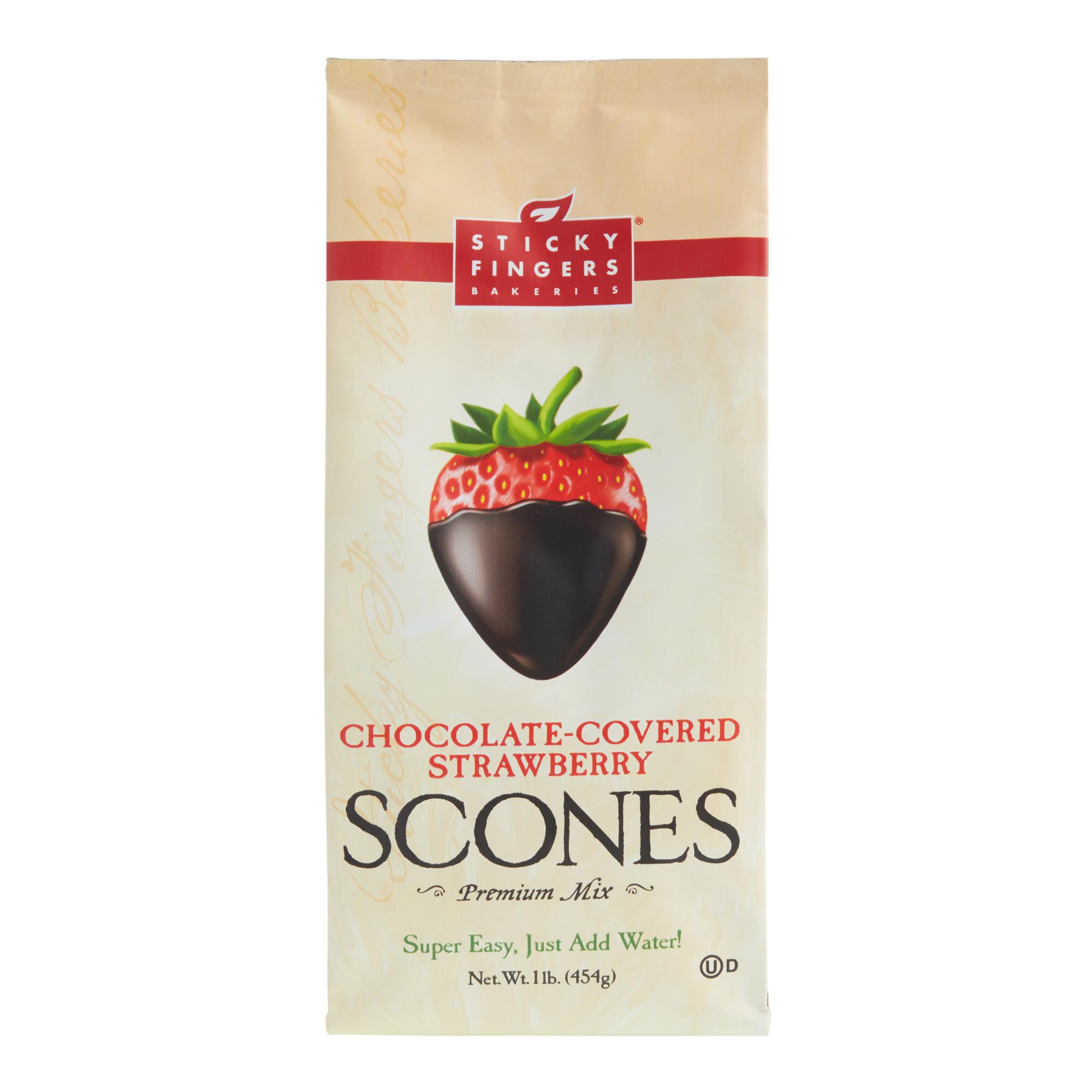 Sticky Fingers Chocolate Covered Strawberry Scone Mix by World Market