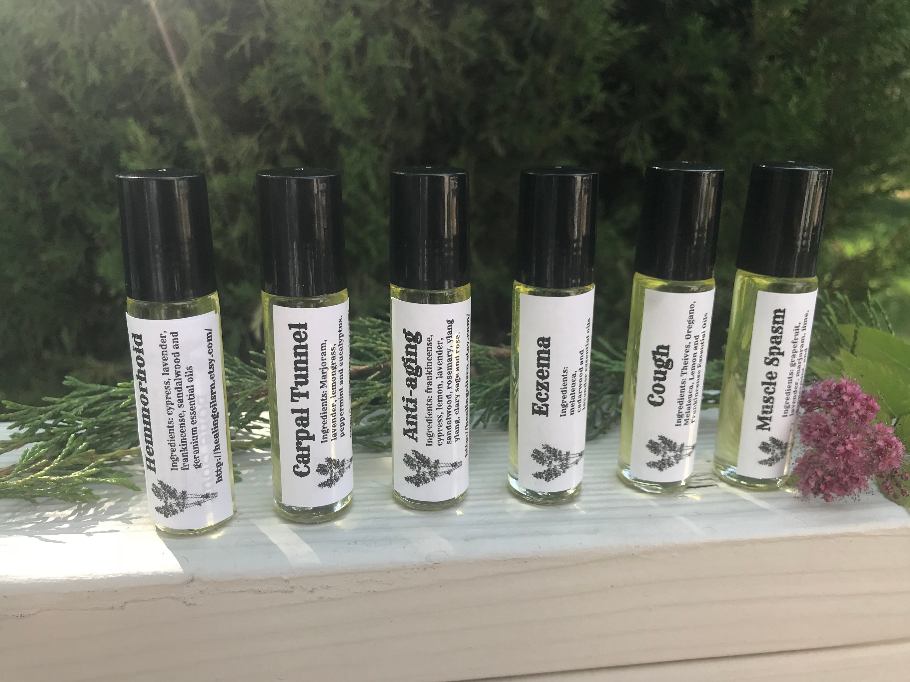 Lot Of 6 Essential Oil Blends
