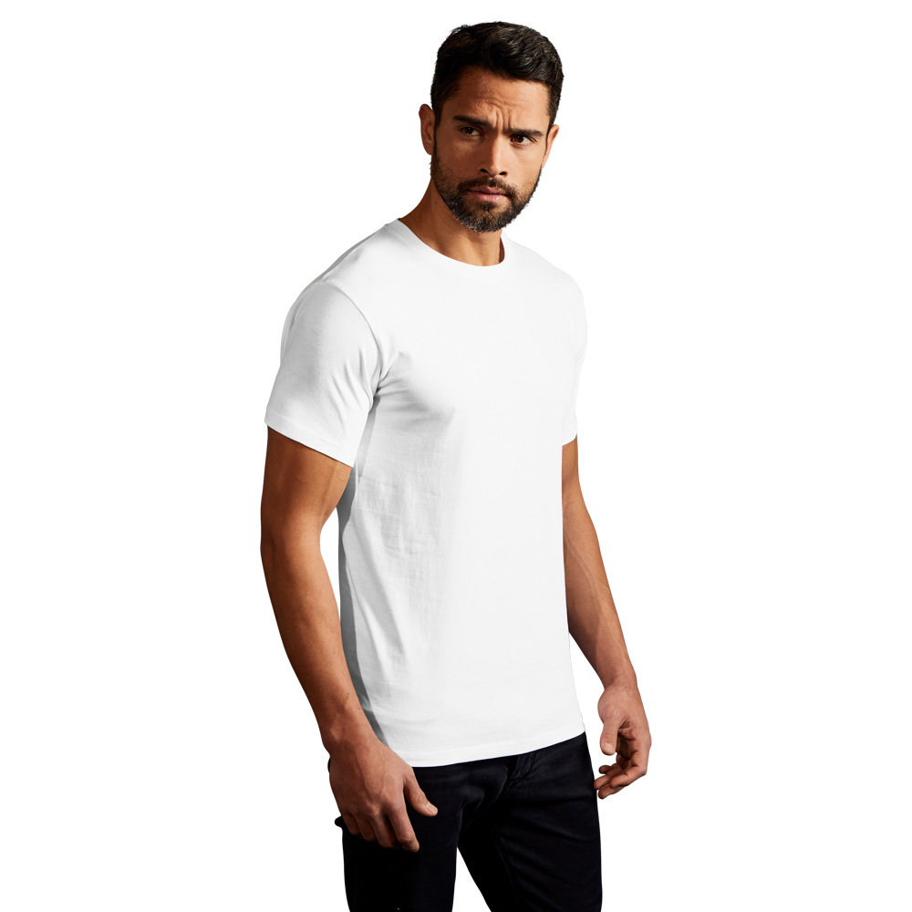 Premium T-Shirt Herren, Weiß, XL