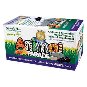 Animal Parade Multivitamin for Kid's - Grape (180 Chewable Tablets)
