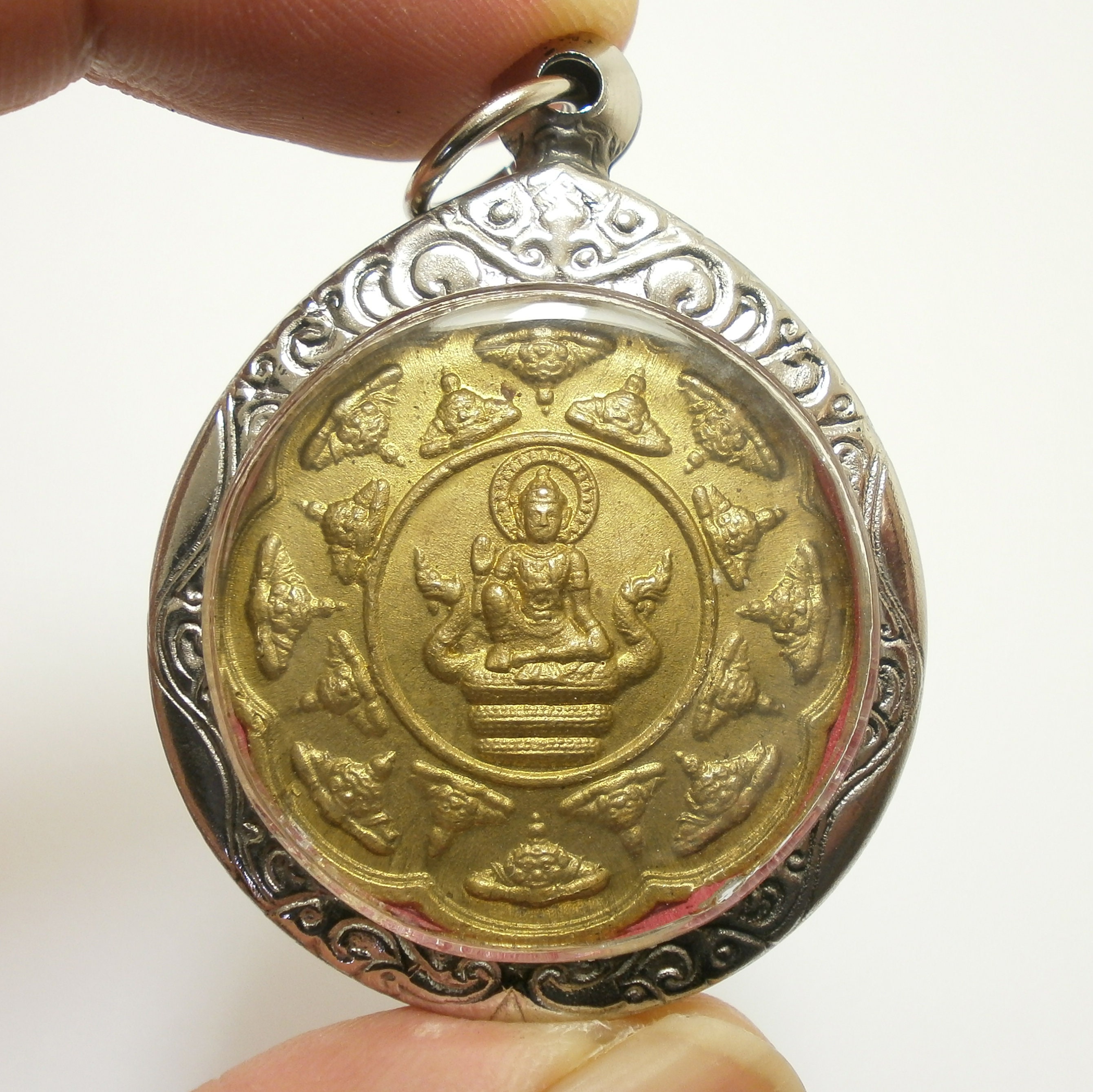 Jatukham Rammathep Jatukam Ramathep Buddha Naga Rahu Amulet Pendant Success Rich Miracle Maker & Life Protection Thailand Lucky Charm Gift