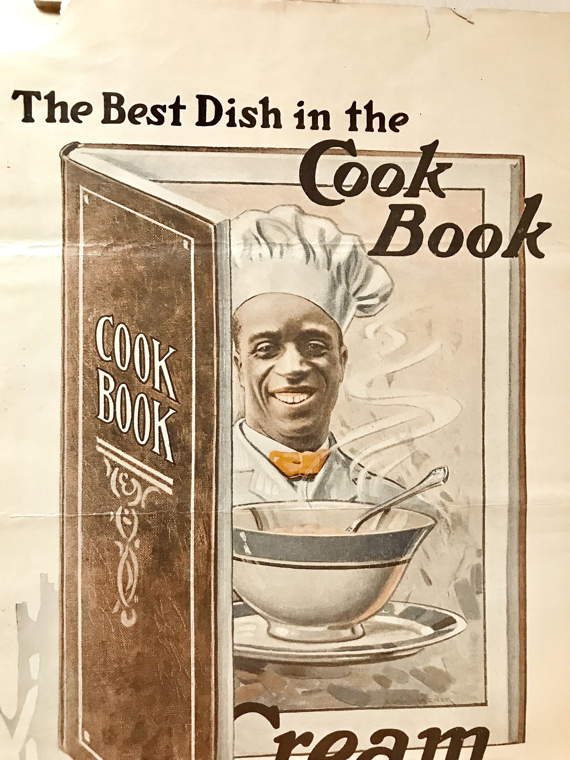 1907 Original Cream Of Wheat Paper Ad, The Best Dish in Cook Book, 1907, Americana, Needlecraft Magazine Swagcollectibles
