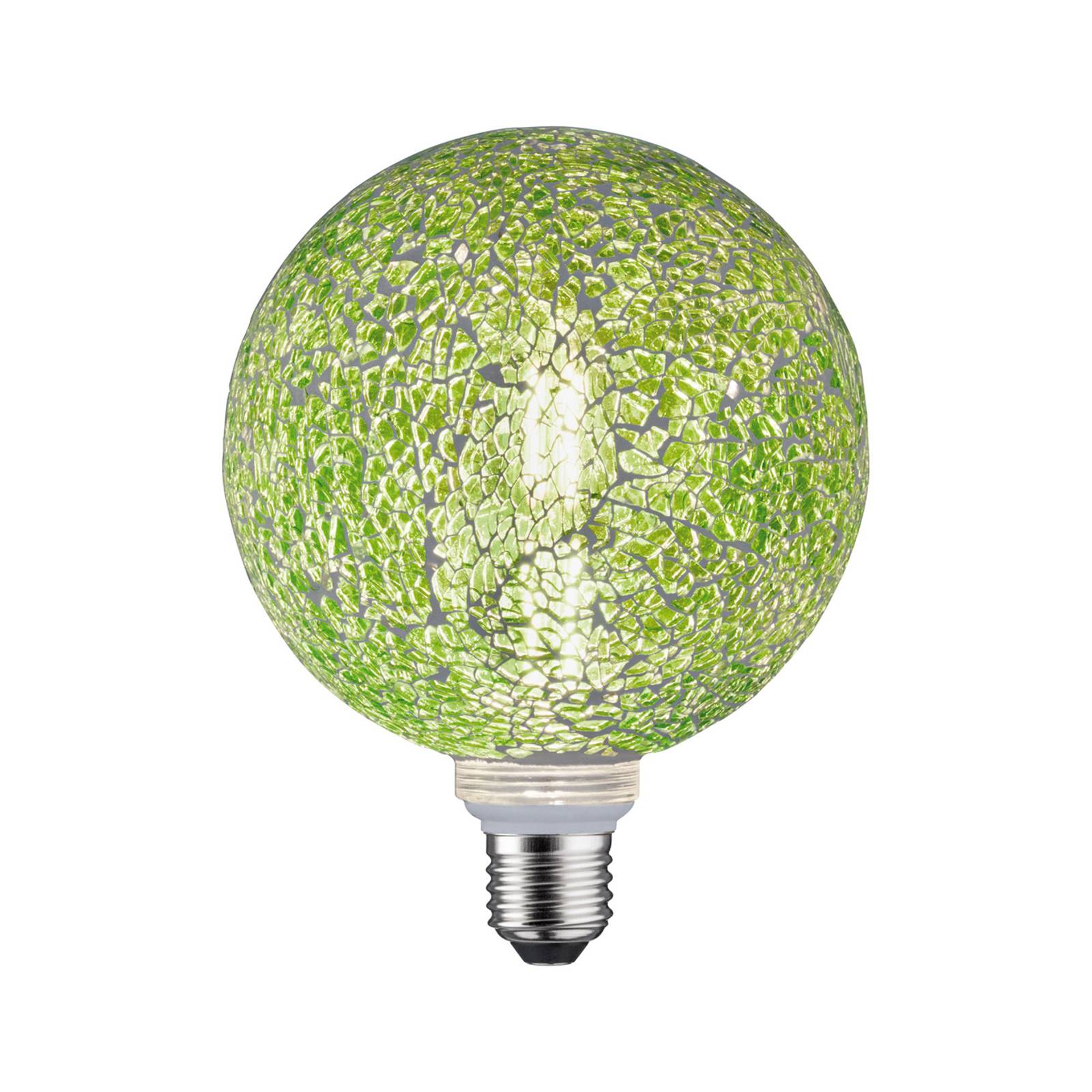 Paulmann E27 LED-Globe 5W Miracle Mosaic vihreä
