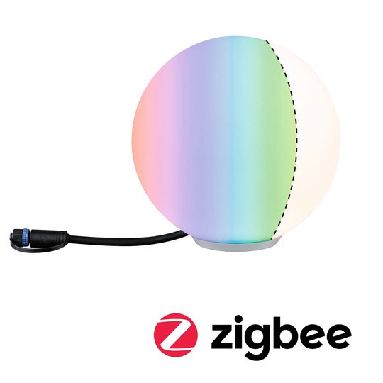 Paulmann Plug &Shine-koristevalo Globe ZigBee RGBW