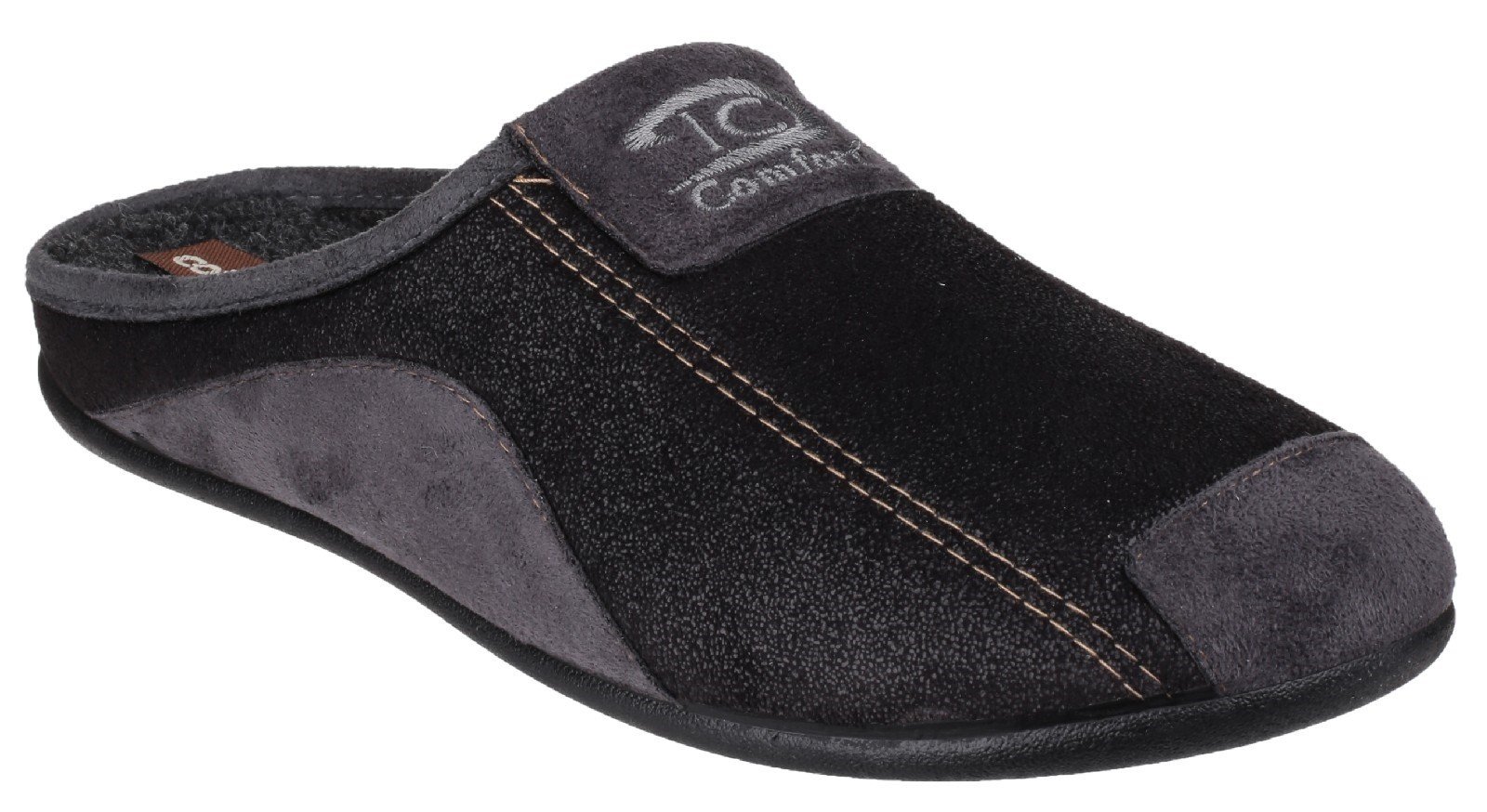Cotswold Men's Westwell Slipper Shoe Various Colours 22858 - Black 6.5