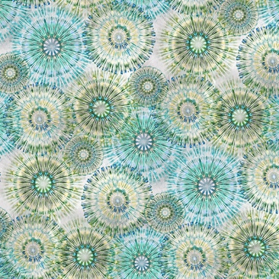 Bohemian Blends - Peridot By Hoffman Fabrics Sold By The Yard & Cut Continuous in Stock Ships Today