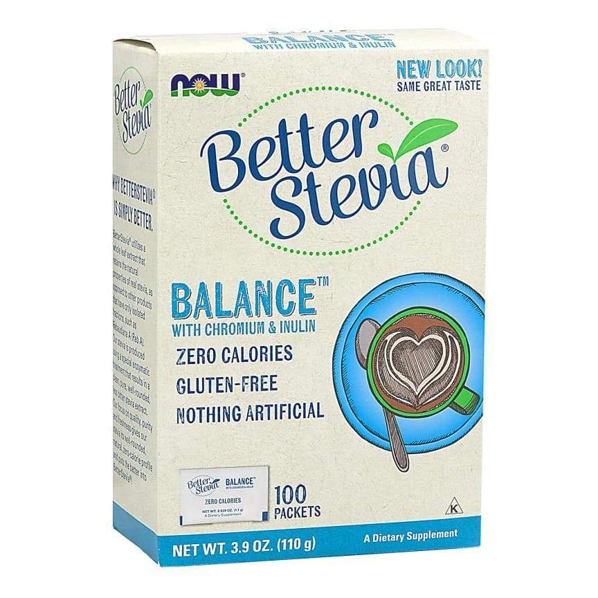BetterStevia Balance with Chromium & Inulin - 100 packets
