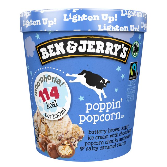 Ben & Jerry's Poppin Popcorn Ice Cream