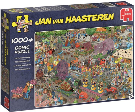 Jumbo Puslespill Jan van Haasteren Flower Parade 1000