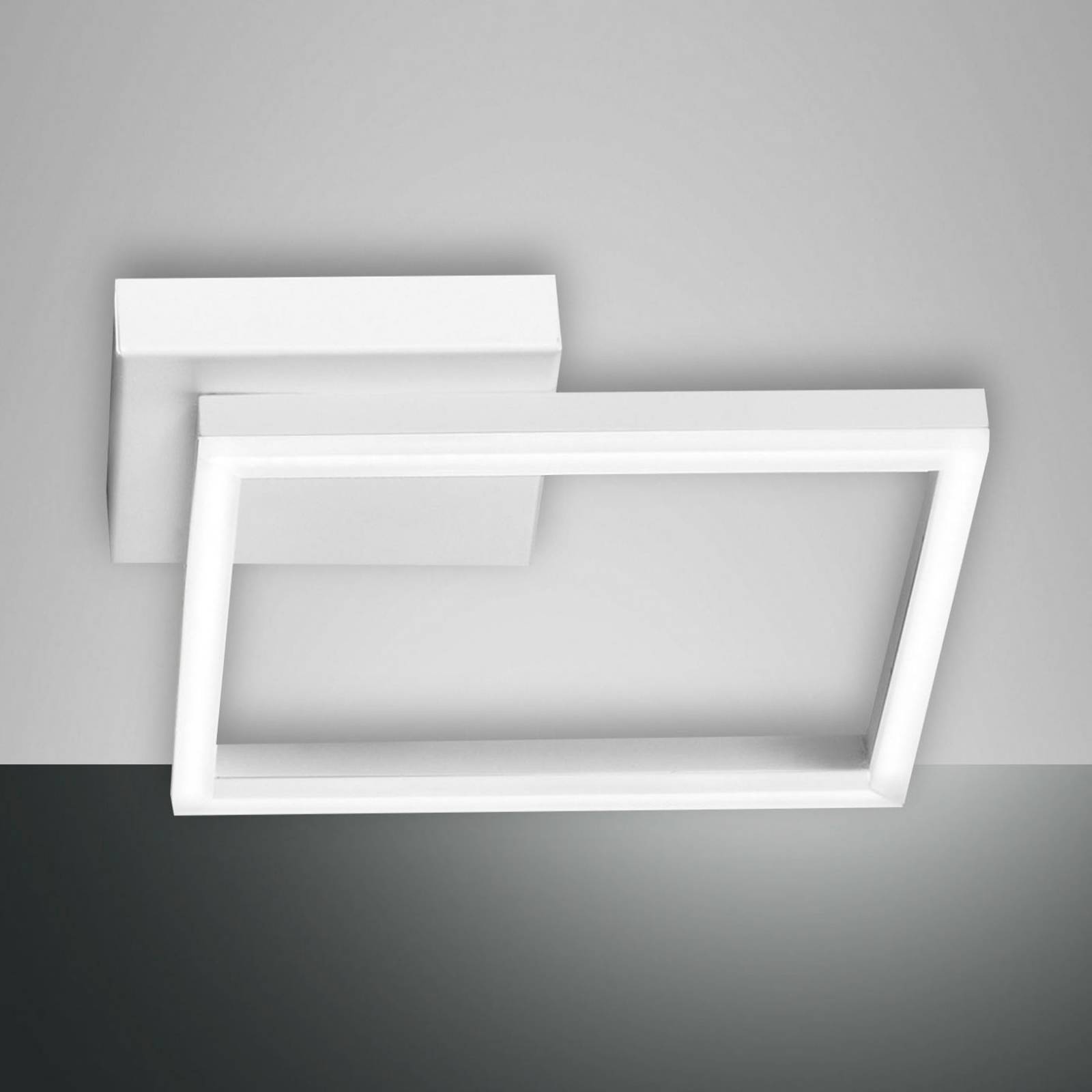 LED-kattovalaisin Bard, 27x27cm, valkoinen