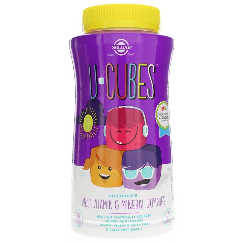 Solgar U-Cubes Children's Multivitamin & Mineral Gummies 120 Gummies